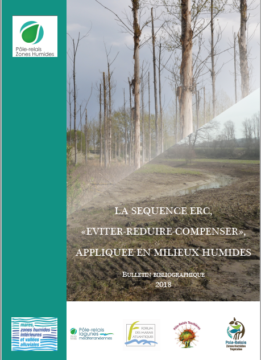 Bulletin Biblio – LA SÉQUENCE ERC, “EVITER-RÉDUIRE-COMPENSER”, APPLIQUÉE EN MILIEUX HUMIDES