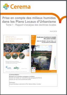 Prise en compte des milieux humides dans les Plans Locaux d’Urbanisme
