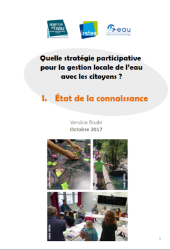 Participation des citoyens à la gestion locale de l’eau