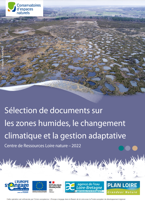 Sélection de documents sur les zones humides, le changement climatique et la gestion adaptative