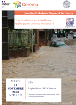 REPLAY – Les inondations par ruissellement : quelle gestion pour nos territoires ?