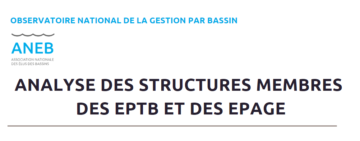Analyse des structures membres des EPTB et des EPAGE