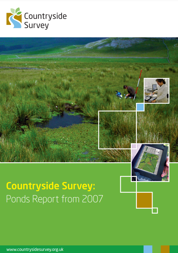 COUNTRYSIDE SURVEY : PONDS REPORT FROM 2007