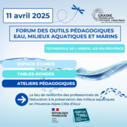 Forum des outils pédagogiques 2025 : eau, milieux aquatiques et marins