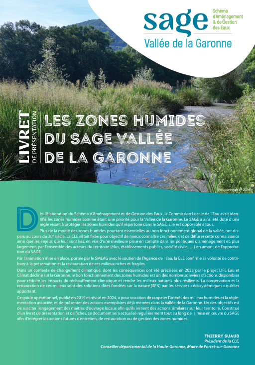 Les Zones Humides du SAGE Vallée de la Garonne