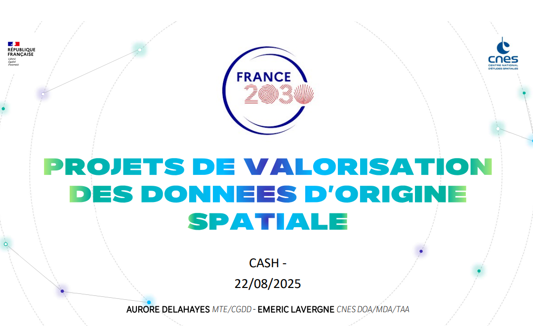 France 2030 : Projet « Hydrologie spatiale »