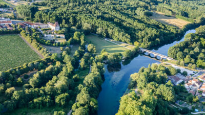 la charente à bourg charente