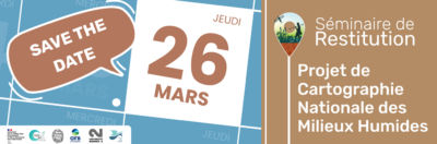 Séminaire de restitution : Cartographie nationale des milieux humides