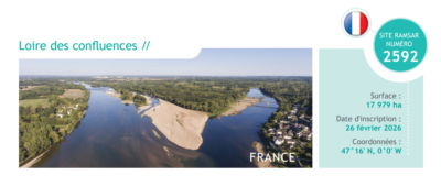 La France désigne deux nouveaux sites Ramsar